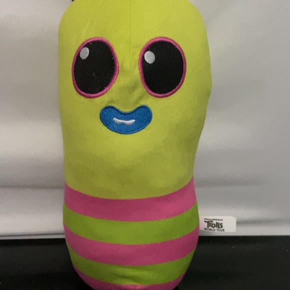 the toy factory Other - Dreamworks Trolls World Tour Toy Factory Mr. Dinkles 12”Biggie Worm plush
